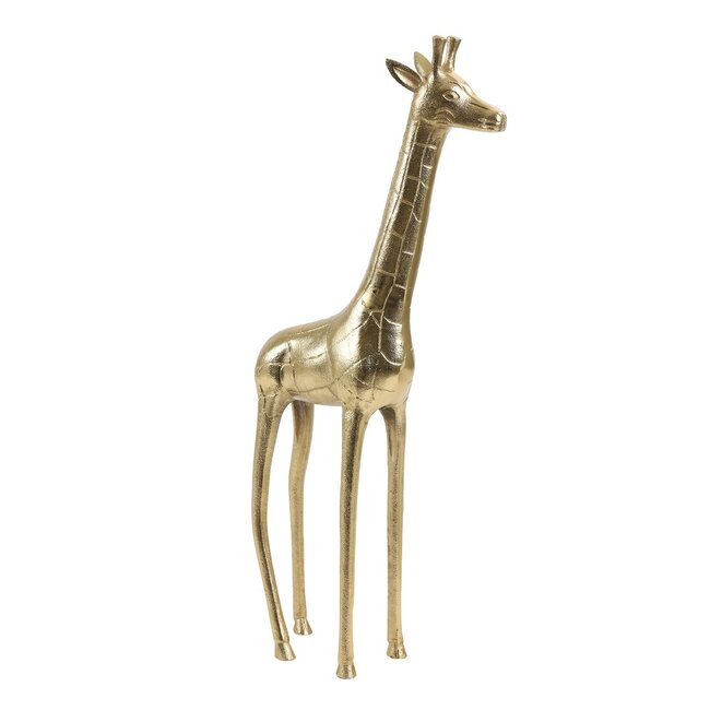 Light & Living Ornament 17x9x46 cm GIRAFFE goud