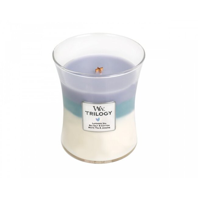 Woodwick Trilogy Calming Retreat Medium Candle WoodWick© 60h.