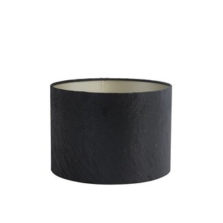Light & Living Kap cilinder 20-20-15 cm LUBIS zwart