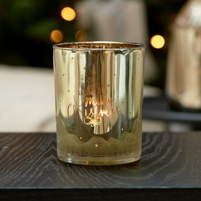Riviera Maison We Wish You Votive gold