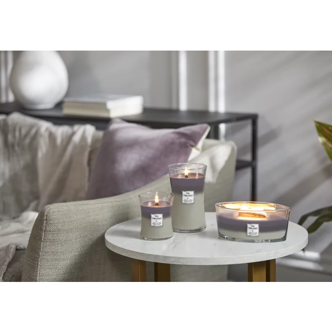 Woodwick Trilogy Amethyst Sky Large Candle WoodWick© 130h.