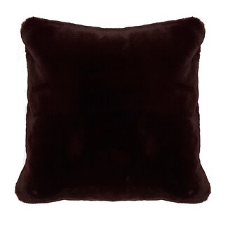 Riviera Maison Faux Fur Pillow Cover d.red 50x50