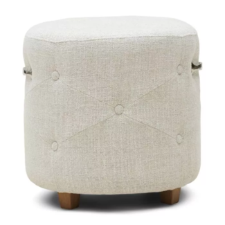 Riviera Maison Bowery Footstool Antique White