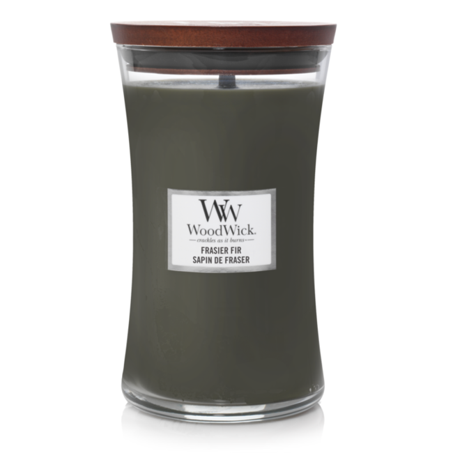 Woodwick Frasier Fir Large Candle WoodWick© 130h.