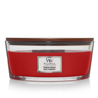 Woodwick Crimson Berries Ellipse WoodWick© HearthWick Flame© 50h