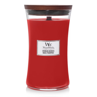 Woodwick Crimson Berries Large Candle WoodWick© 130h.