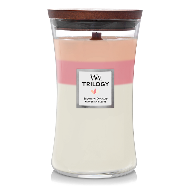 Woodwick Trilogy Blooming Orchard Large Candle WoodWick© 130h.