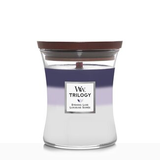Woodwick Trilogy Evening Luxe Medium Candle WoodWick© 60h.