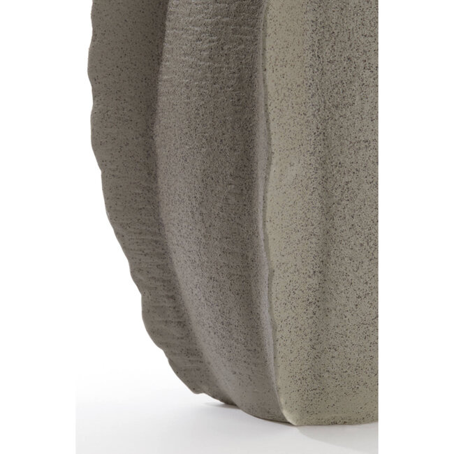 Light & Living Vaas deco 37x36x66,5 cm KELAPA keramiek grijs groen