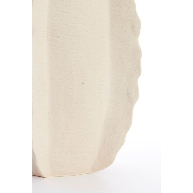 Light & Living Vaas deco Ø31x53 cm KELAPA keramiek crème