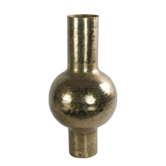 Vaas ro Odette L antiek messing