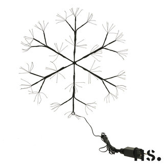 Home Society Snowflake Lights BK Led