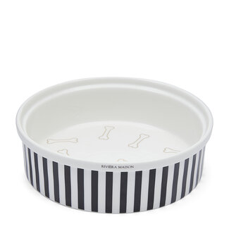 Riviera Maison Bone Appétit Dog Bowl black L