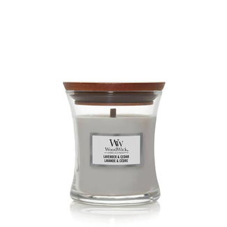 Woodwick Lavender & Cedar Mini Candle WoodWick© 20h.