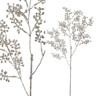 PTMD Berry Plant champagne glitter berry spray