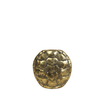 Light & Living Vaas deco 29,5x8x31,5cm TURTLE antiek brons