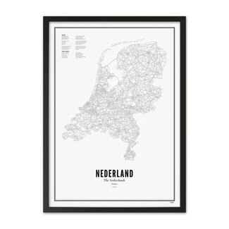 WIJCK. Poster Nederland 30x40cm