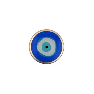 Gift Company Love Plate S, blue eye, round, blue