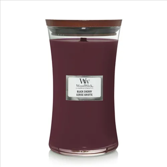 Woodwick Black Cherry Large Candle WoodWick© 130h.