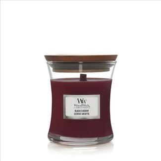 Woodwick Black Cherry Medium Candle WoodWick© 60h.