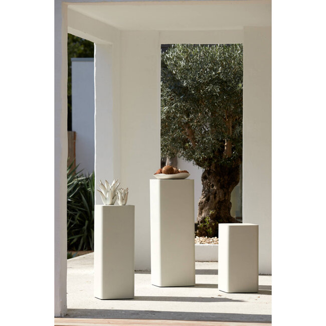Light & Living Zuil 30,5x30,5x80 cm ALURIO crème