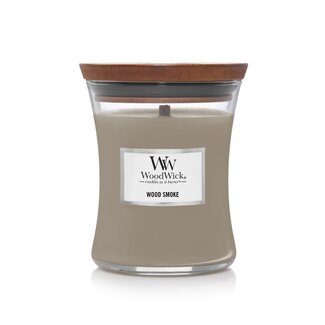 Woodwick Wood Smoke Medium Candle WoodWick© 60h.