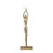 PTMD Saaqi Gold casted alu statue dancing lady C