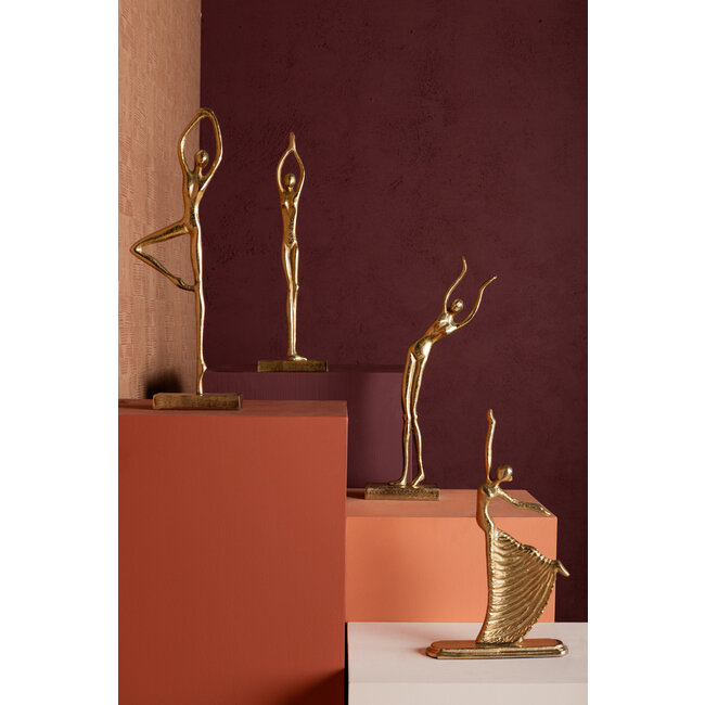 PTMD Saaqi Gold casted alu statue dancing lady C