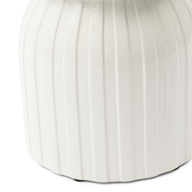 Riviera Maison Bijzettafel Sintra Puur Wit 35CM