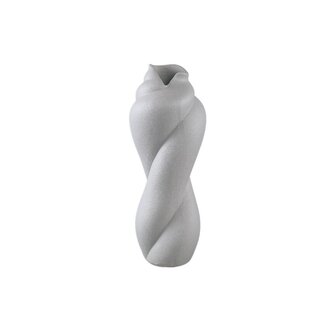 PTMD Donnella Taupe ceramic matt glazed thick swirlpot L