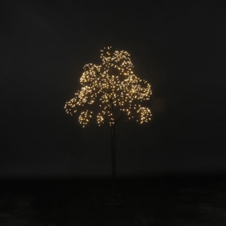 Kerstboom LED Dorion S zwart