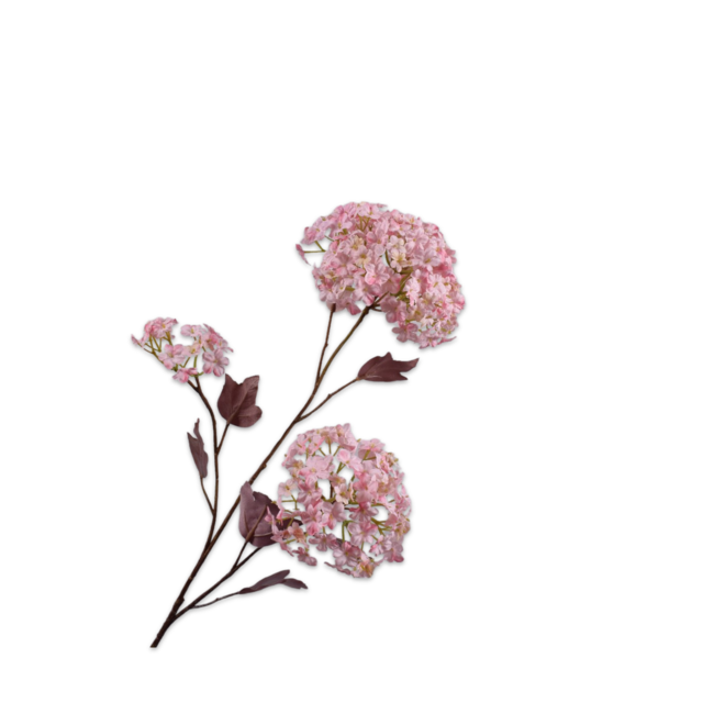 Silk-Ka SNEEUWBAL TAK MAUVE 69 cm