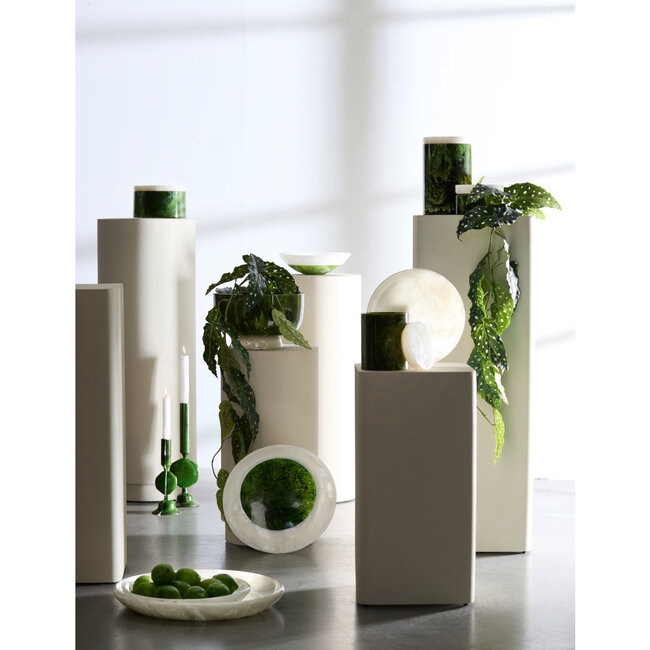 Light & Living Schaal Ø34x6 cm BELAWAN crème