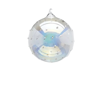 EDG Glazen Kerstbal Ø10 cm Parelmoer Mina Vagante