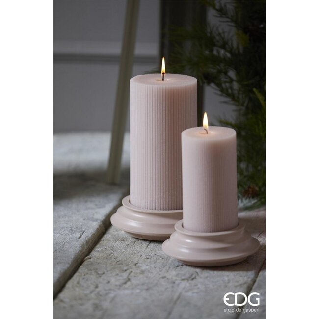EDG Candela Dorica met schotel Pale Pink