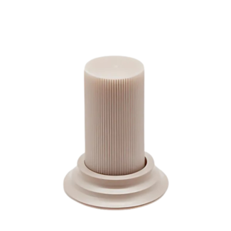 EDG Candela Dorica met schotel Pale Pink 15xØ8