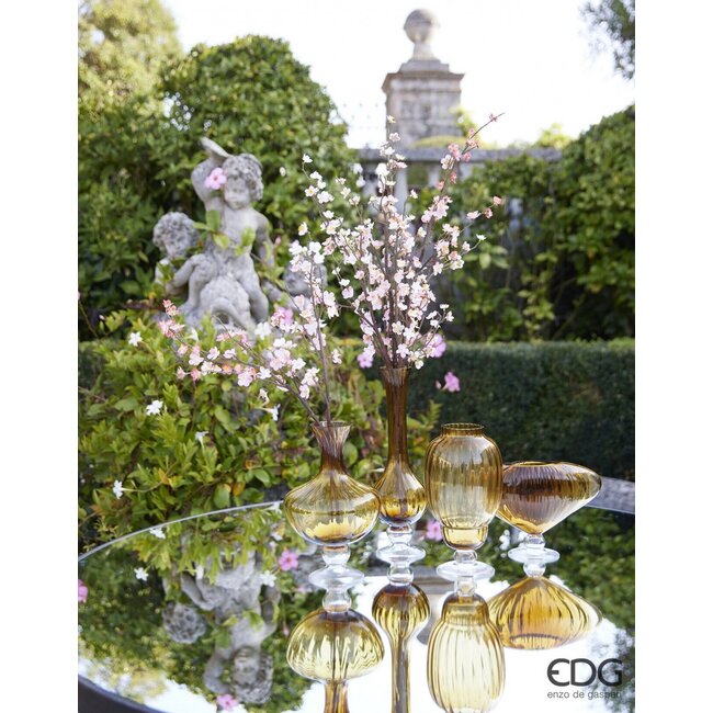 EDG Vaso Collolungo Righe Amber 40xØ13 cm