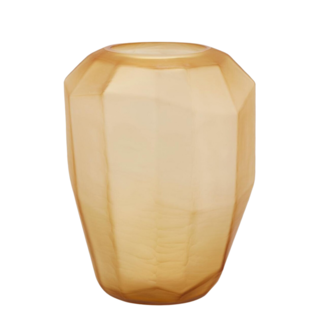 EDG Vaas Poliedro Amber 38x29 cm