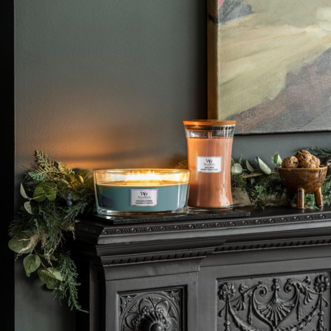 Woodwick Santal Myrrh Large Candle Large Candle WoodWick© 130h.