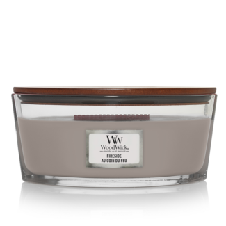 Woodwick Fireside Ellipse WoodWick© HearthWick Flame© 50h