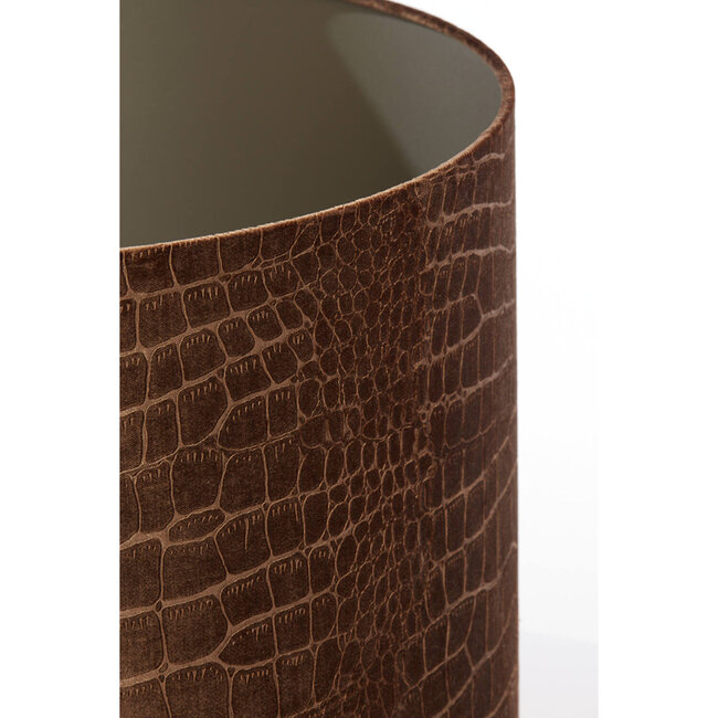 Light & Living Kap cilinder 50-50-38 cm PRAYA bruin