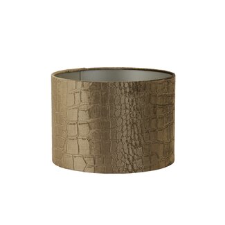 Light & Living Kap cilinder 20-20-15 cm PRAYA bruin Light & Living Kap cilinder 20-20-15 cm PRAYA bruin