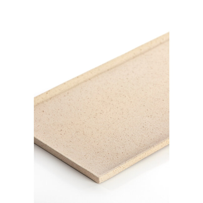 Light & Living Schaal 40x19x1 cm MAES zand+licht