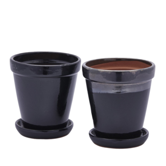 EDG VASO GLAZE SVA. H25 D22 C/SOTTOV 2 Ass