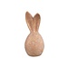 PTMD Cillin Rust cement rabbit shaped statue low