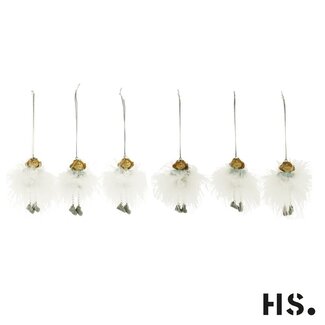 Home Society Ornament Margo BL/SI Ass 6