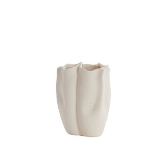 Light & Living Vaas deco 28x27,5x36,5 cm SANGULI keramiek crème