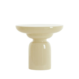 Light & Living Bijzettafel 55x32x51 cm MANCILLA glans zand