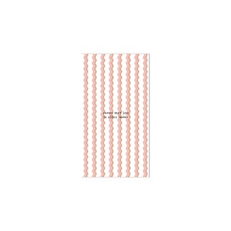 Zusss Servetten met jou is alles leuker 11x20cm wit/roze