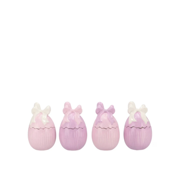 Easter happy dreamy purple mix bowl egg ass 10x10x16cm